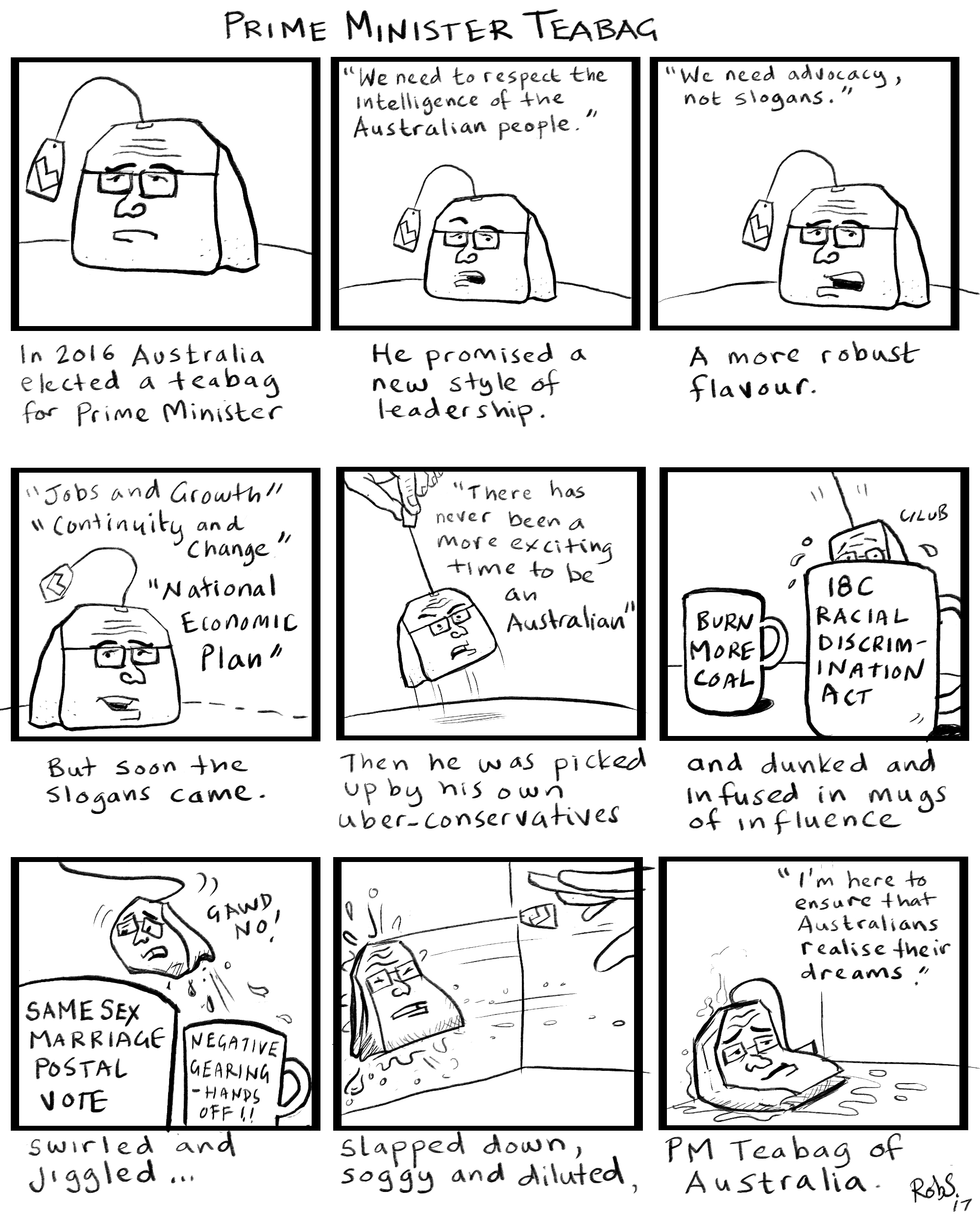 Prime Minister Teabag